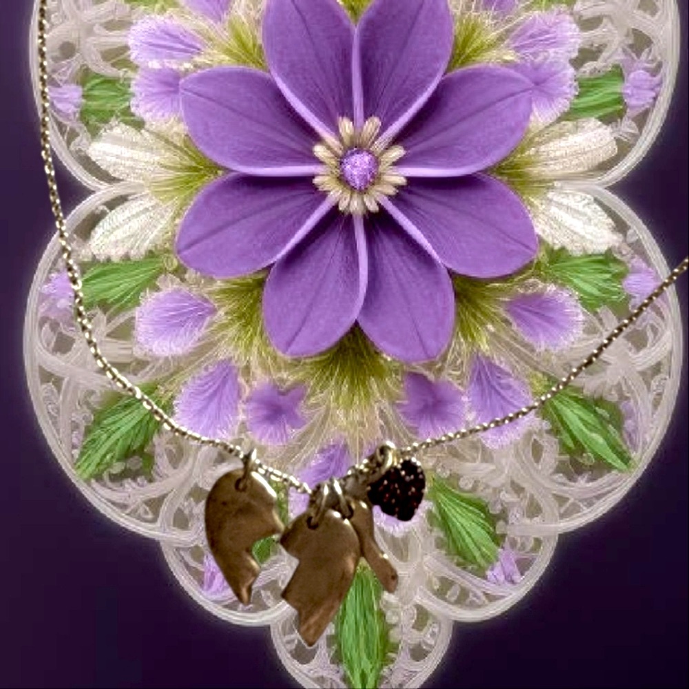 Guess Red and Silver Necklace with Elegant Design